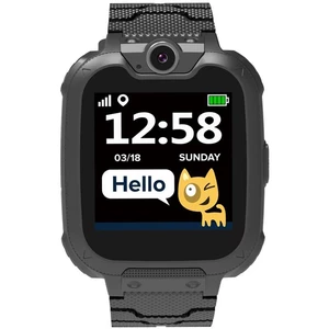 Inteligentné hodinky Canyon Tony KW-31 - dětské (CNE-KW31BB) čierny inteligentné hodinky detské • IPS LCD displej • dotykové a tlačidlové ovládanie • 