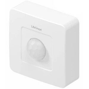 Detektor pohybu LifeSmart detektor pohybu • zorný uhol 120 stupňov • technológia PIR • denný a nočný režim • mobilná aplikácia • kompatibilný s Apple 
