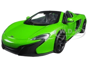 McLaren 650S Spider Green 1/24 Diecast Model Car by Motormax