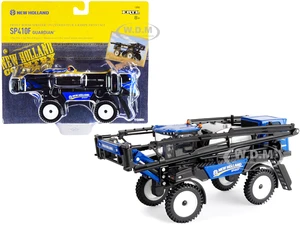 New Holland SP410F Guardian Front Boom Sprayer Blue 1/64 Diecast Model by ERTL TOMY