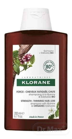 KLORANE SHAMPOOING À LA QUININE & EDELWEISS BIO