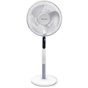 Stojanový ventilátor Honeywell AIDC HSF600WE QuietSet, 40 W, Vnější Ø 40 cm, 122 cm, bílá
