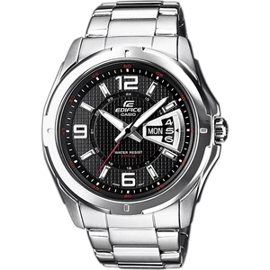 Casio Quartz náramkové hodinky EF-129D-1AVEF (d x š x v) 49 x 44.8 x 10.4 mm strieborná Materiál puzdra=nerezová ocel Ma