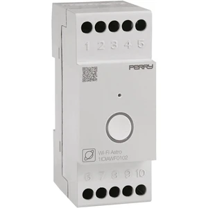 Wallair 1IOIAWF0102 časovač na DIN lištu digitálny    3500 W IP20 funkcia astro, funkcia časovača 