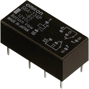 Omron G6A-274P-ST-US 12 VDC relé do DPS 12 V/DC 2 A 2 prepínacie 1 ks
