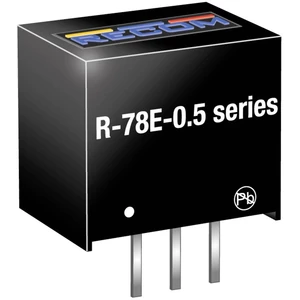 RECOM R-78E15-0.5 DC / DC menič napätia, DPS  15 500 mA  Počet výstupov: 1 x