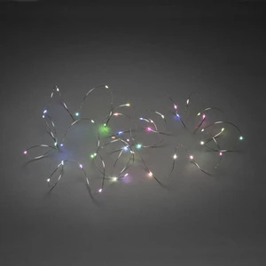 Konstsmide 6331-590 micro svetelná reťaz  vnútorné  230 V Počet žiaroviek 100 LED  RGB Dĺžka svetiel: 9.9 m