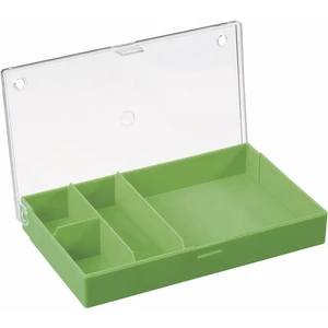Hüfner Dübel  krabička na drobné súčiastky, (d x š x v) 164 x 31 x 101 mm, Priehradiek: 4, pevné rozčlenenie, 1 ks