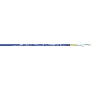 Sommer Cable 200-0402 audio kábel  2 x 0.22 mm² modrá metrový tovar
