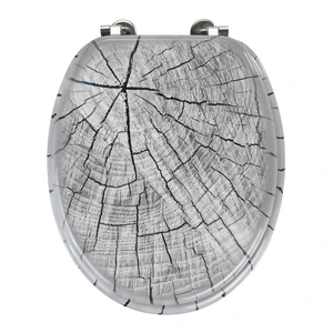 WC sedadlo Wenko Wood, 42,5 x 37 cm