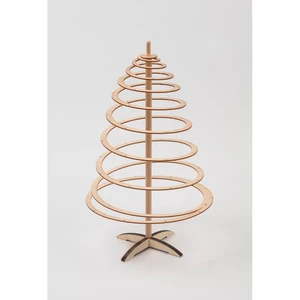 Drevený dekoratívny vianočný stromček Spira Mini, výška 42 cm