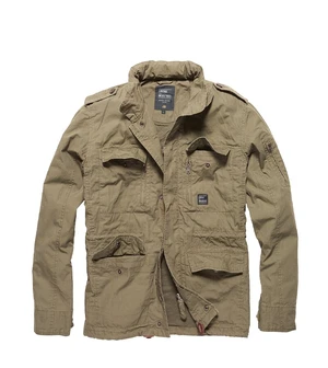 Bunda Cranford Vintage Industries® – Hnedá (Farba: Hnedá, Veľkosť: S)