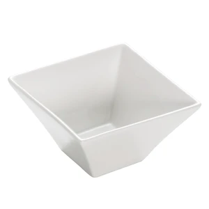 Biela porcelánová miska Maxwell & Williams Basic Trapez, 12 x 12 cm