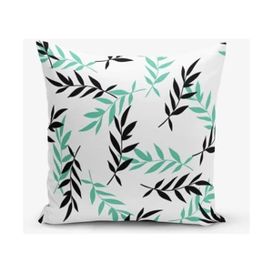 Obliečka na vankúš s prímesou bavlny Minimalist Cushion Covers Black Tea, 45 × 45 cm