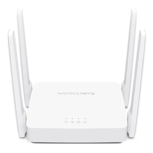 Router Mercusys AC10 (AC10) biely router • štandard 902.11ac • rýchlosť až 1 200 Mb/s • štyri 5dBi antény • technológia MU-MIMO • inštalácia v troch k