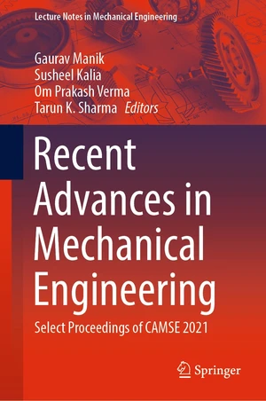 Recent Advances in Mechanical Engineering