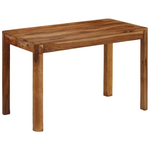 Dining table 120x60x76 cm solid sheesham wood