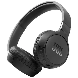 JBL Tune 660 NC Bluetooth Hi-Fi slúchadlá On Ear na ušiach Headset, zložiteľná čierna