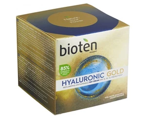 Vyplňující denní krém proti vráskám Hyaluronic Gold SPF 10 (Replumping Antiwrinkle Day Cream) 50 ml