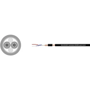 Helukabel 400021 audio kábel  2 x 0.22 mm² čierna metrový tovar