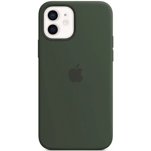 Kryt na mobil Apple Silicone Case s MagSafe pre iPhone 12 mini - cyprusovo zelený (MHKR3ZM/A) zadný kryt na telefón • pre iPhone 12 mini • systém nacv