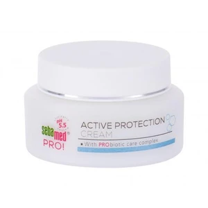 SebaMed Pro! Active Protection 50 ml denný pleťový krém na veľmi suchú pleť; výživa a regenerácia pleti; na citlivú a podráždenú pleť