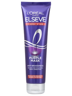 Maska pro neutralizaci žlutých tónů Elseve Color Vive - 150 ml - L’Oréal Paris + dárek zdarma