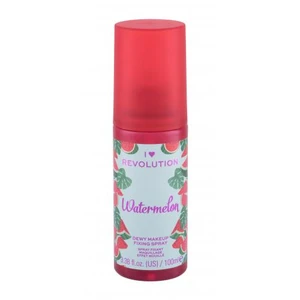 Makeup Revolution London I Heart Revolution Fixing Spray Watermelon 100 ml fixátor make-upu pre ženy