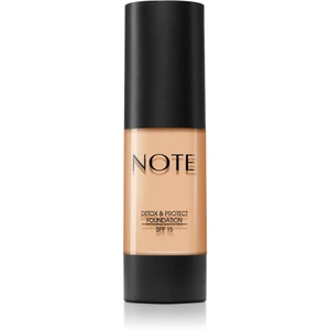 Note Cosmetique Detox & Protect tekutý make-up s matným finišem SPF 15 odstín 02 Natural Beige 30 ml