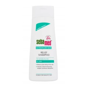 SebaMed Extreme Dry Skin Relief Shampoo 5% Urea 200 ml šampón pre ženy na šedivé vlasy; na citlivú pokožku hlavy