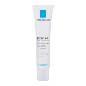 La Roche-Posay Effaclar Duo (+) SPF30 40 ml denný pleťový krém pre ženy na veľmi suchú pleť; na pigmentové škvrny; na problematickú pleť s akné