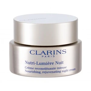 Clarins Nutri-Lumière 50 ml nočný pleťový krém na veľmi suchú pleť; výživa a regenerácia pleti; proti vráskam; na rozjasnenie pleti