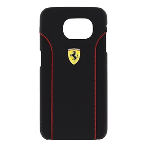 Zadní kryt Ferrari Fiorano Hard Case FEDA2IHCS6BL pro Samsung Galaxy S6, černá