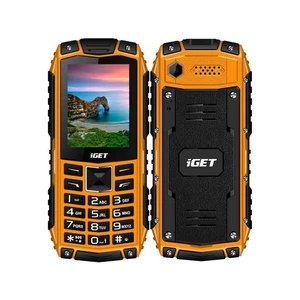 Mobilný telefón iGET Defender D10 Dual SIM (84000427) oranžový Vysoce odolný telefon iGET DEFENDER D10 Black ocení zejména vyznavači adrenalinu a ti, 