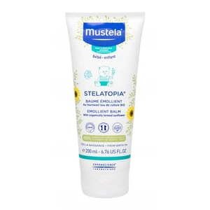 Mustela Bébé Stelatopia® Emollient Balm 200 ml telový balzam pre deti