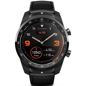 Inteligentné hodinky Mobvoi TicWatch Pro 2020 (P1031005400A ) čierne inteligentné hodinky • 1,39" AMOLED + FSTN displej • dotykové ovládanie • Bluetoo