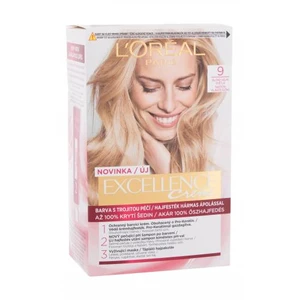 L´Oréal Paris Excellence Creme Triple Protection 48 ml farba na vlasy W 9 Natural Light Blonde na všetky typy vlasov; na farbené vlasy; na blond vlasy