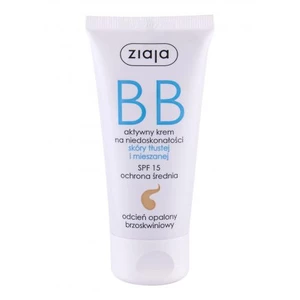 Ziaja BB Cream Oily and Mixed Skin SPF15 50 ml bb krém pro ženy Dark