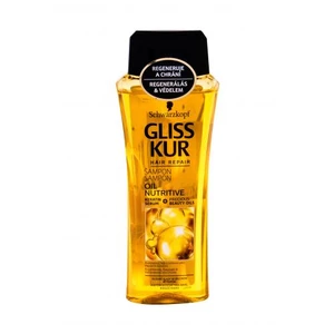 Schwarzkopf Gliss Kur Oil Nutritive 250 ml šampon pro ženy na roztřepené konečky