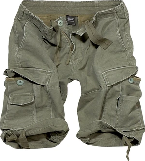 Kraťasy Classic Vintage Brandit® – Olive Green (Barva: Olive Green, Velikost: XXL)