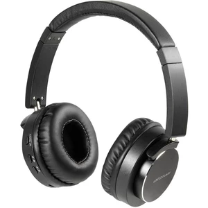 Vivanco HIGHQ AUDIO BLACK Bluetooth Hi-Fi slúchadlá On Ear na ušiach zložiteľná, Headset čierna