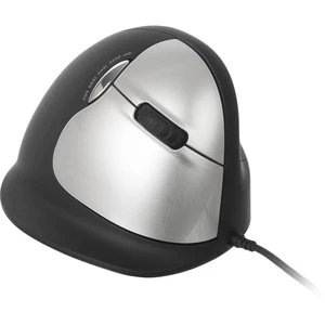 R-GO Tools RGOBRHEMLR ergonomická myš USB optická čierna, strieborná 4 null 3500 dpi