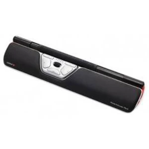 Wi-Fi myš Contour Design RollerMouse Red RM-RED-WL, ergonomická, podložka pod zápěstí, integrovaný scrollpad, černá, stříbrná
