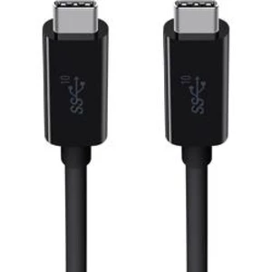 USB 3.0 kabel Belkin F2CU052bt1m-BLK F2CU052BT1M-BLK, 1.00 m, černá