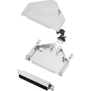 Sada D-SUB kolíkové lišty encitech DTCK37-DMP-K, 180 °, pólů 37, pájecí kalíšek, 1 sada