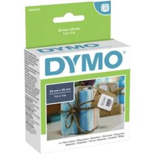 DYMO etikety v roli 25 x 25 mm papír bílá 750 ks přemístitelné S0929120 univerzální etikety