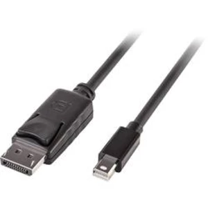 DisplayPort kabel LINDY [1x zástrčka DisplayPort - 1x mini DisplayPort zástrčka] černá 5.00 m