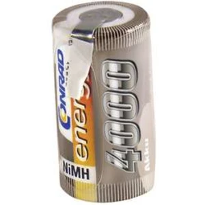Akumulátor NiMH Conrad Energy Sub-C, 4000 mAh, s pájecími kontakty