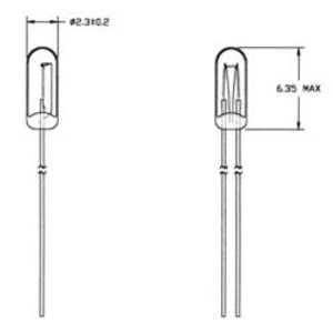 21616300 speciální žárovka čirá T3/4 WT 16 V 30 mA