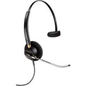 Telefonní headset QD (Quick Disconnect) na kabel Plantronics HW510V EncorePro na uši